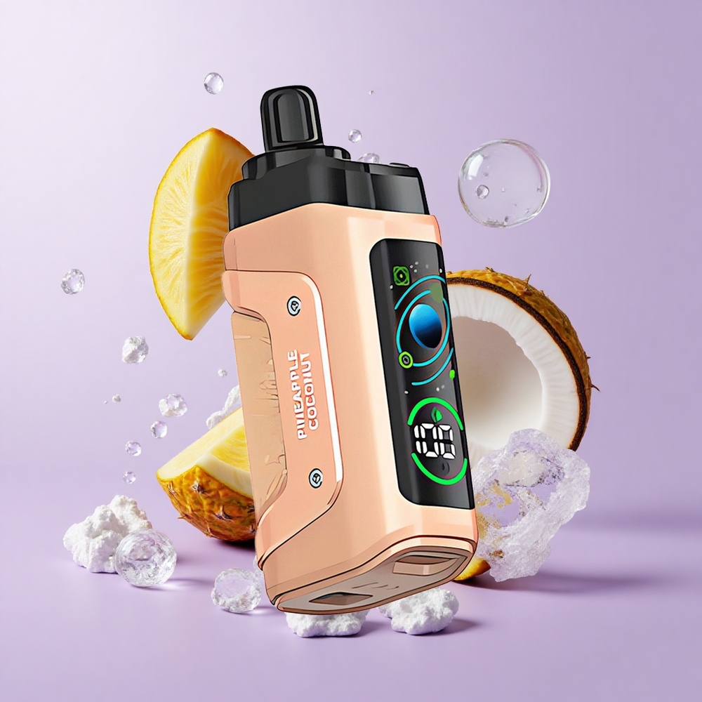 Razz Bar 45000パフ 使い捨てベイプ パイナップルココナッツ 1.0オームメッシュコイル