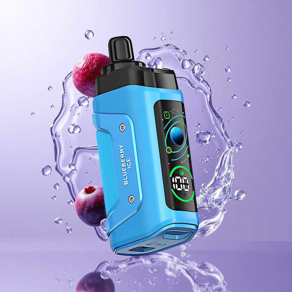 Razz Bar 45000パフス ディスポーザブルベイプ ブルーベリーアイス タイプC充電式