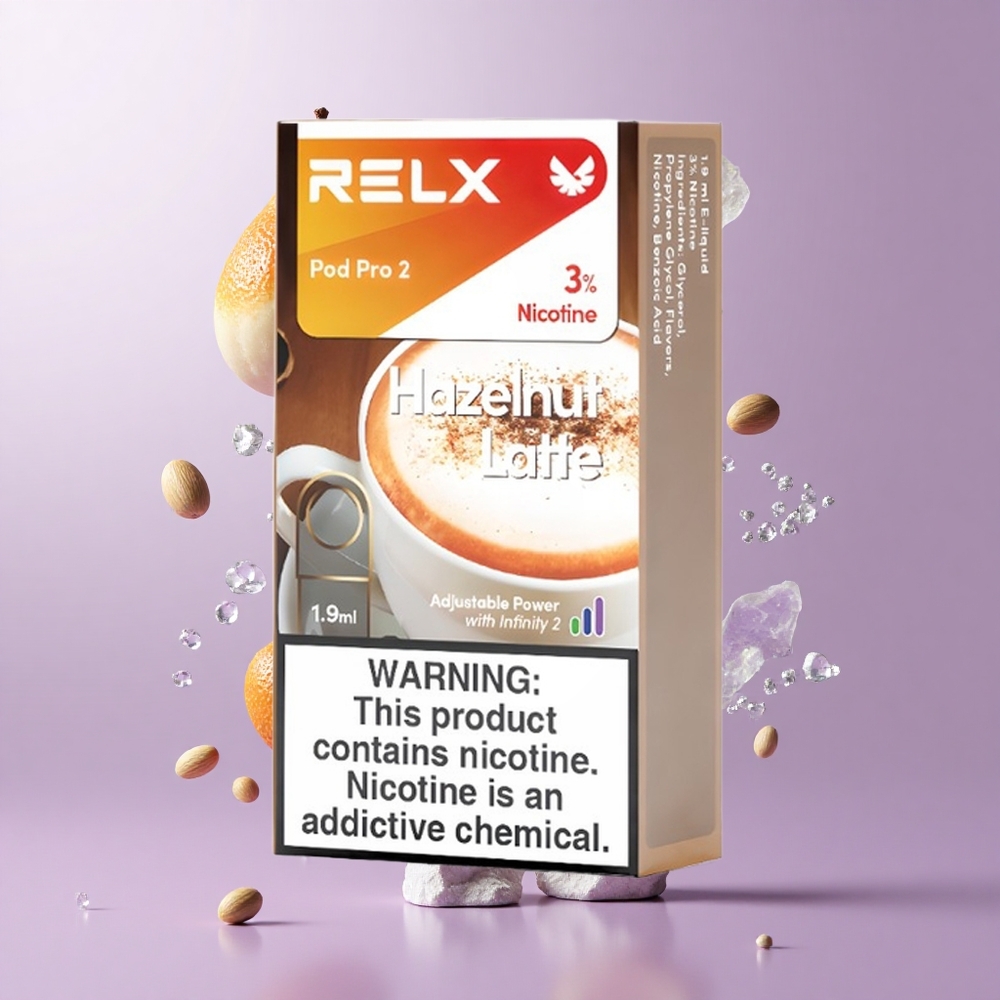 RELX Pod Pro 2 ヘーゼルナッツラテ 1.9ml 3%ニコチン