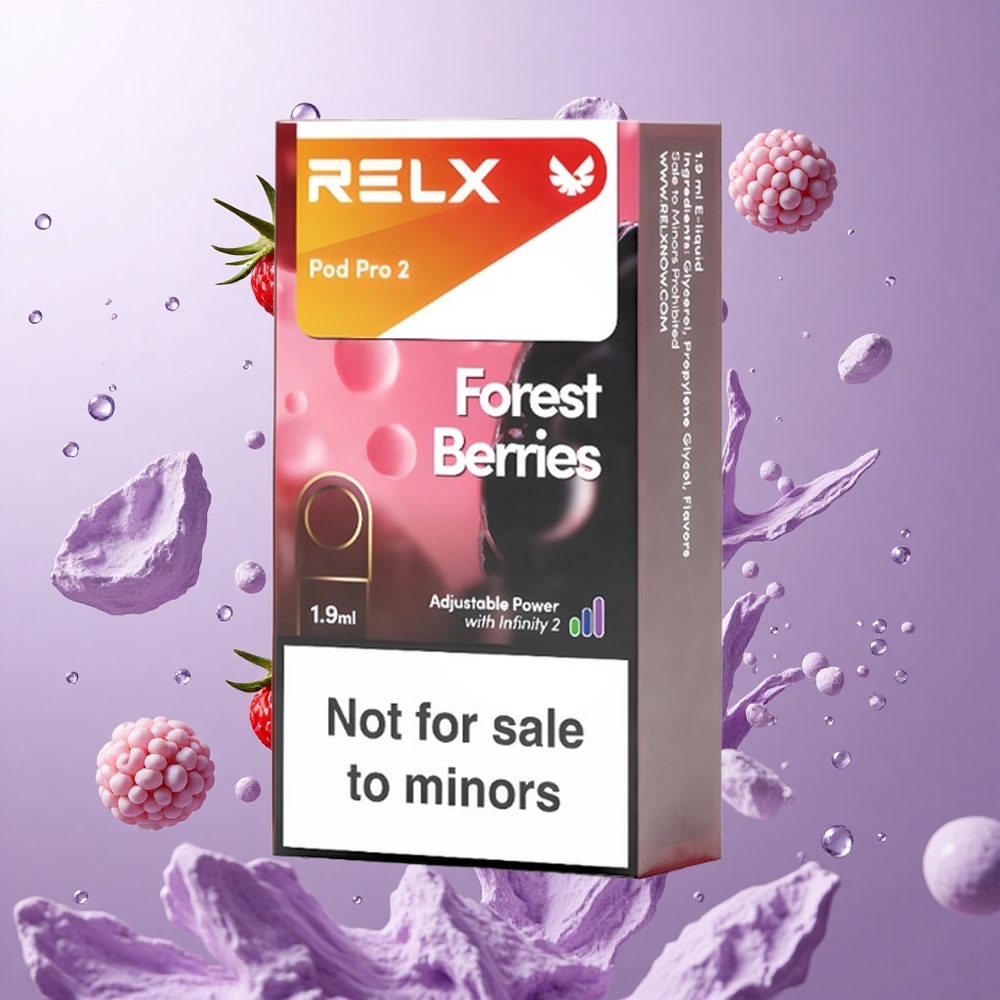 RELX Pod Pro 2 フォレストベリー 1.9ml 600パフ 3電圧調整