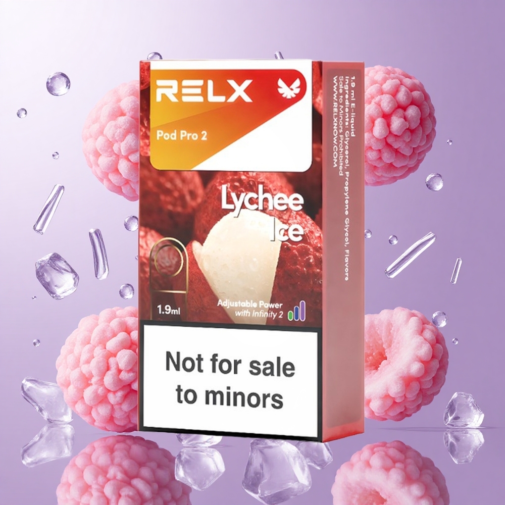 RELX Pod Pro 2 リチアイス 1.9ml 600パフ 3電圧調整
