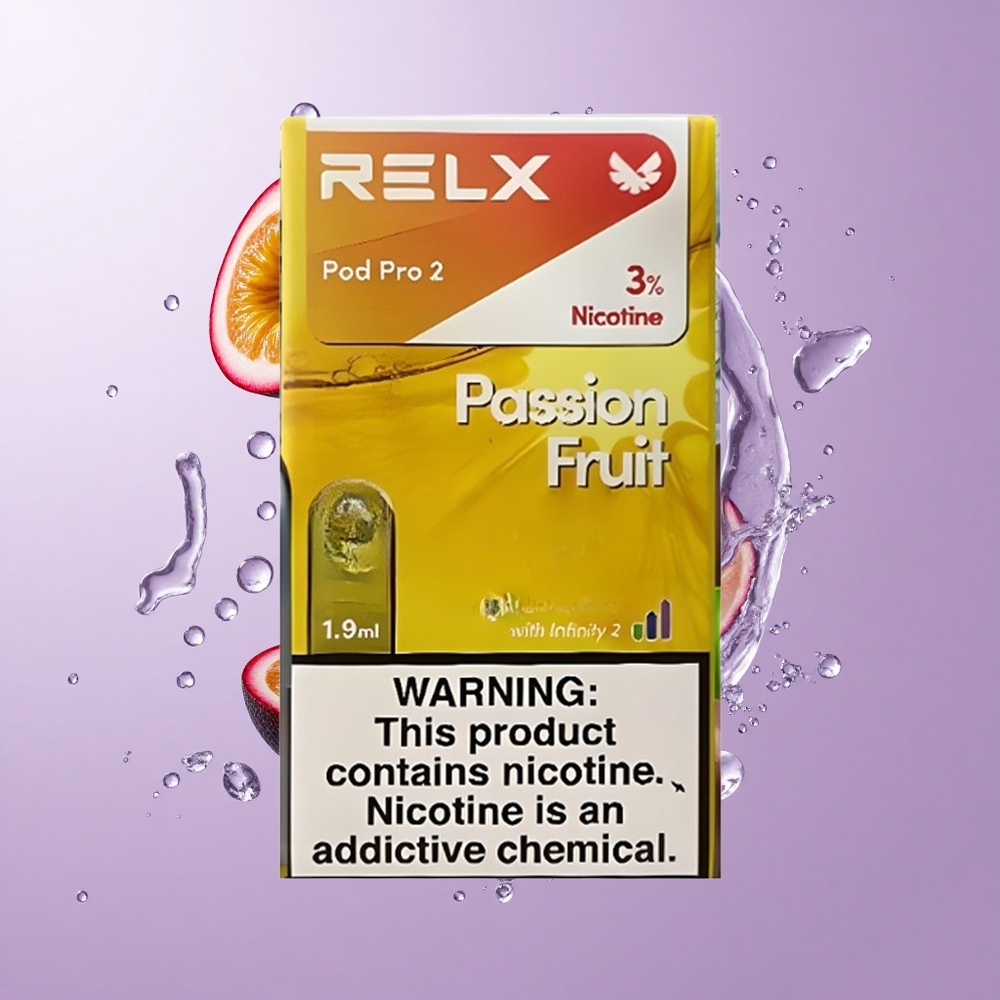 RELX Pod Pro 2 パッションフルーツ 1.9ml 600パフ 3%ニコチン
