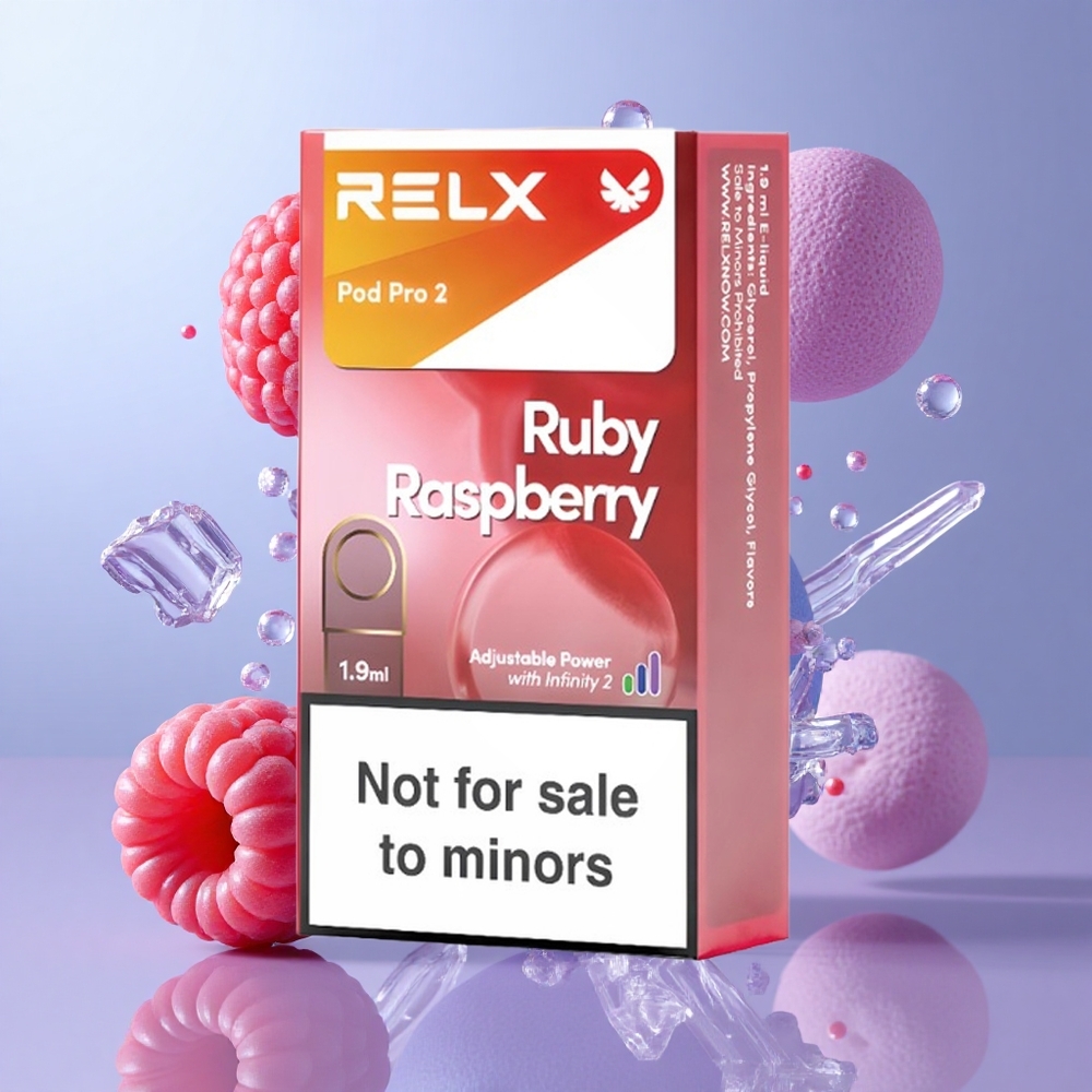 RELX Pod Pro 2 ブルーラズベリー 1.9ml 600パフ