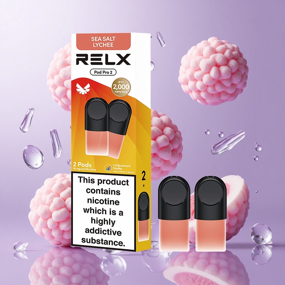 RELX Pod Pro 2 1.9ml リッチーシーソルト 600パフ