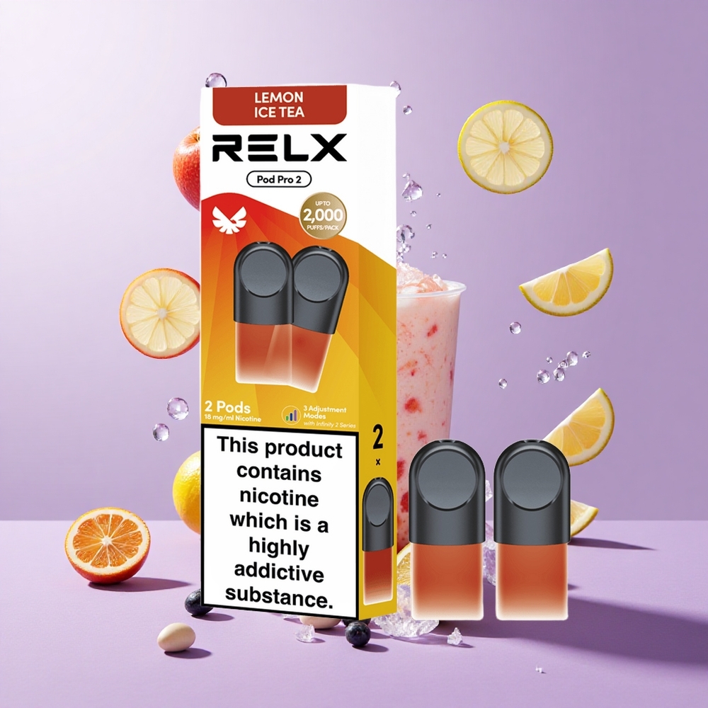 RELX Pod Pro 2 ティー・レモンアイスティー 1.9ml 600パフ