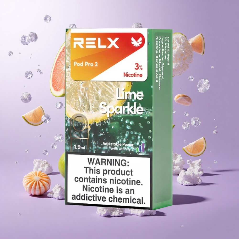 RELX Pod Pro 2 リムスパークル ニコチン3% 600パフ
