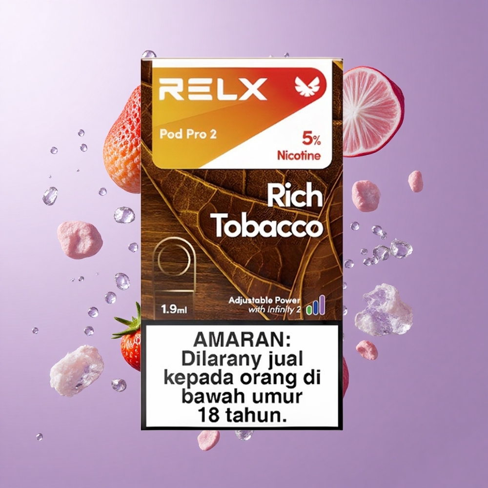 RELX Pod Pro 2 リッチタバコ 5%ニコチン 1.9ml 600パフ
