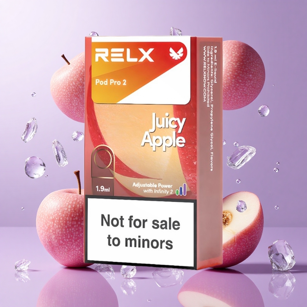 RELX Pod Pro 2 600パフ ジューシーアップル
