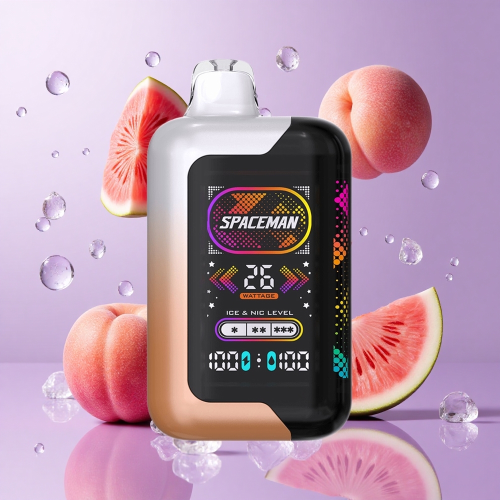 SMOK SPACEMAN SP40000 ディスポーザブルベイプ ジューシーピーチウォーターメロン 20ml 1000mAh