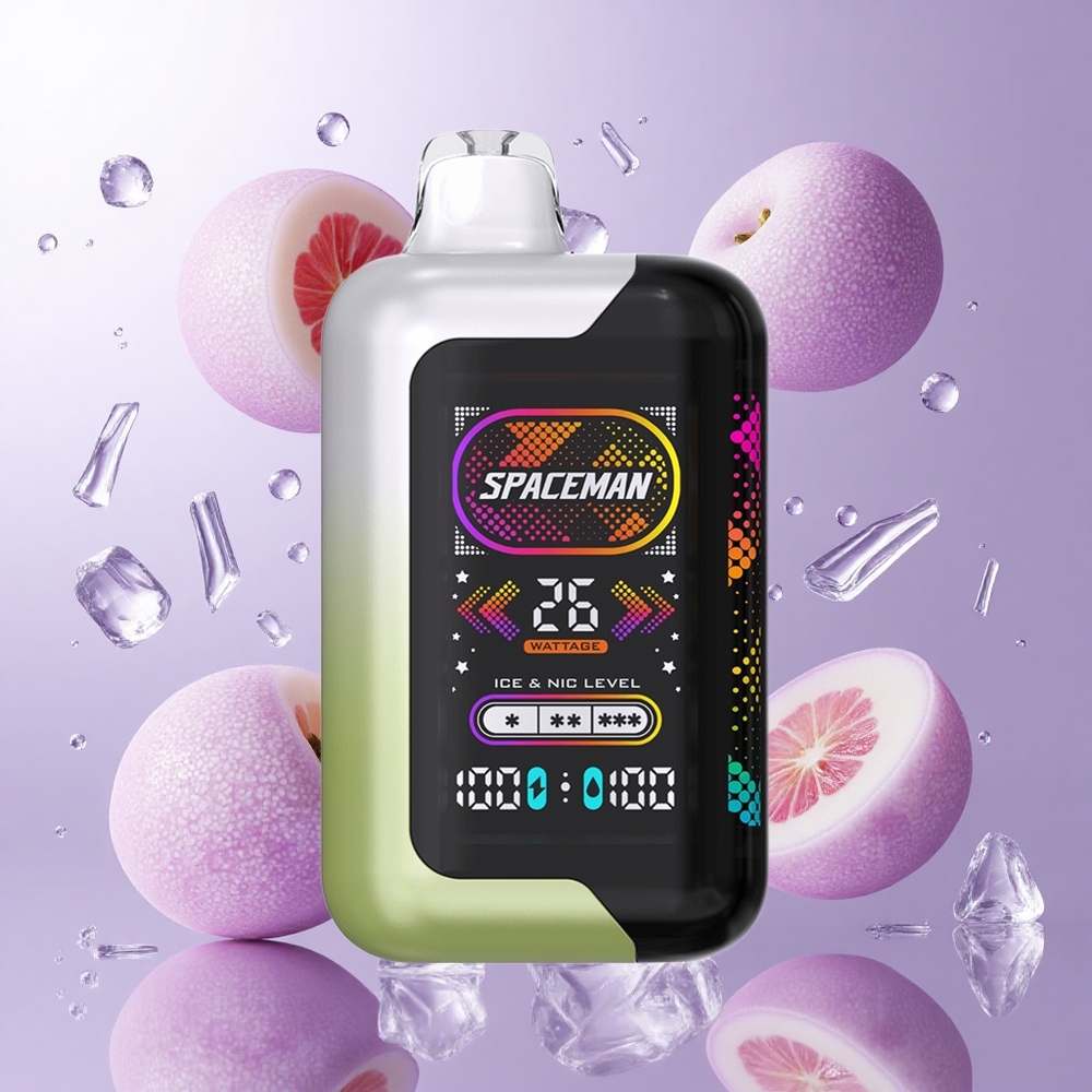 SMOK SPACEMAN SP40000 ディスポーザブルベイプ ホワイトグレープアイス 20ml 1000mAh