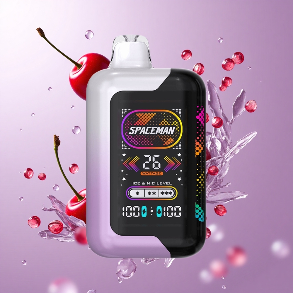 SMOK SPACEMAN SP40000 ディスポーザブルベイプ チェリーポメグラネート 20ml 40000パフ