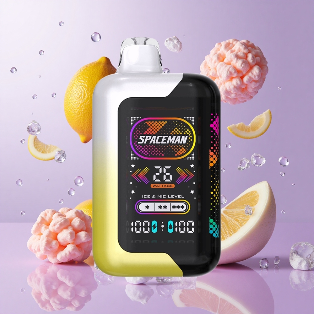 SMOK SPACEMAN SP40000 ディスポーザブルベイプ レモンポップ 20ml 40000パフ
