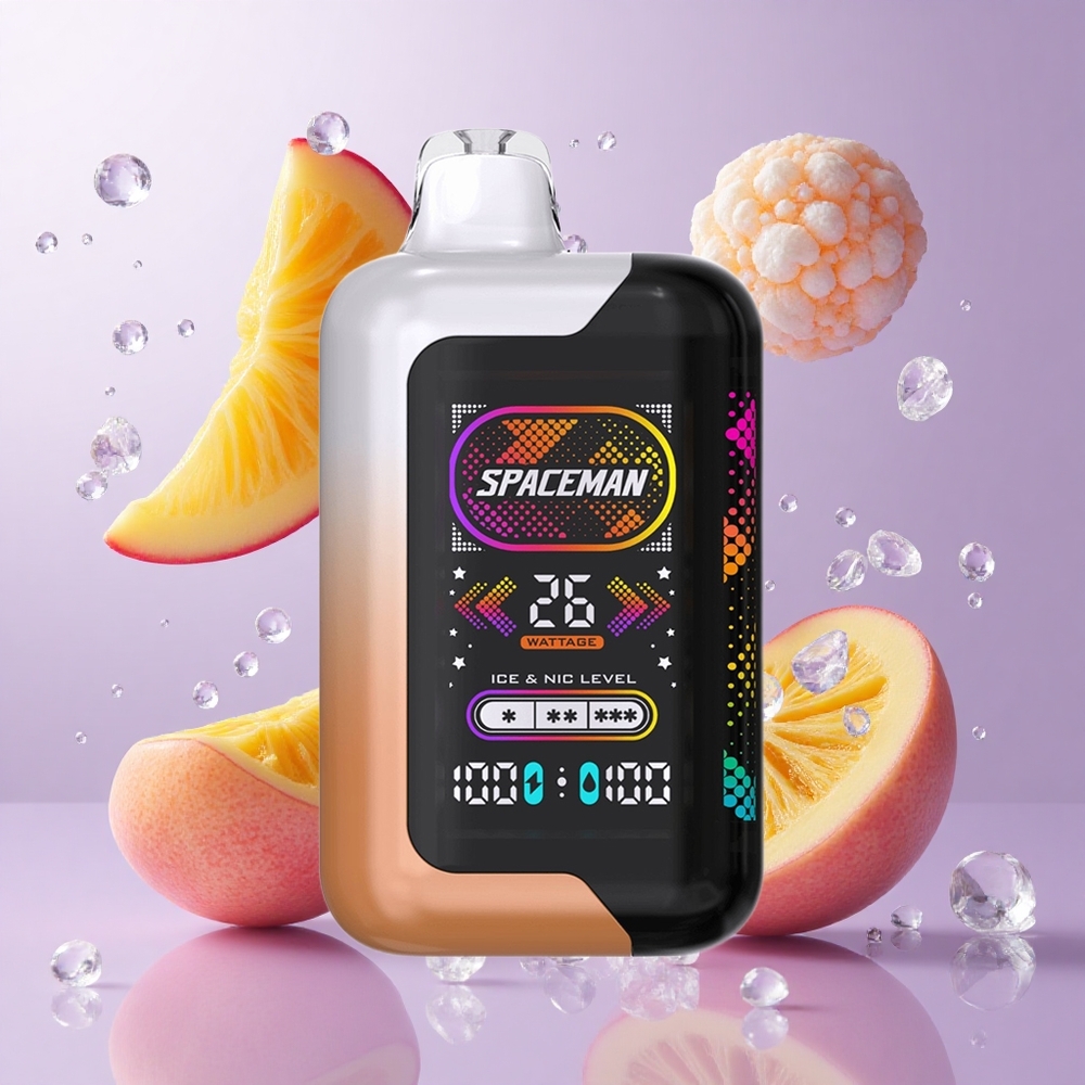 SMOK SPACEMAN SP40000 ディスポーザブルベイプ 40000パフ 20ml ソーマンゴーハニーデュー